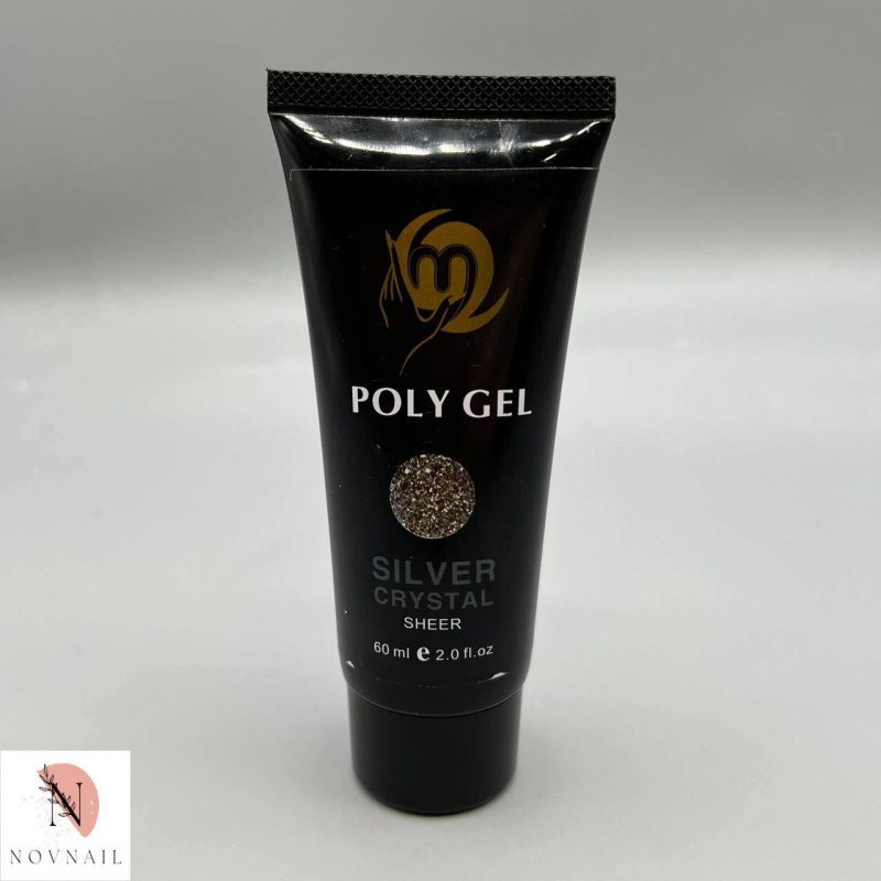 پلی ژل 60میل آنیسا SILVER CRYSTAL - تصویر 1