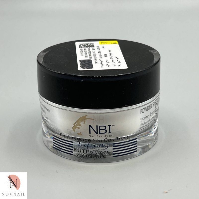 پودر کاشت ناخن 28گرمی ان بی ای کلیر NBI