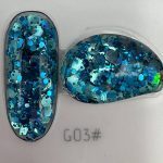 گلیتر ژل پرنسس 10میل pernses G03