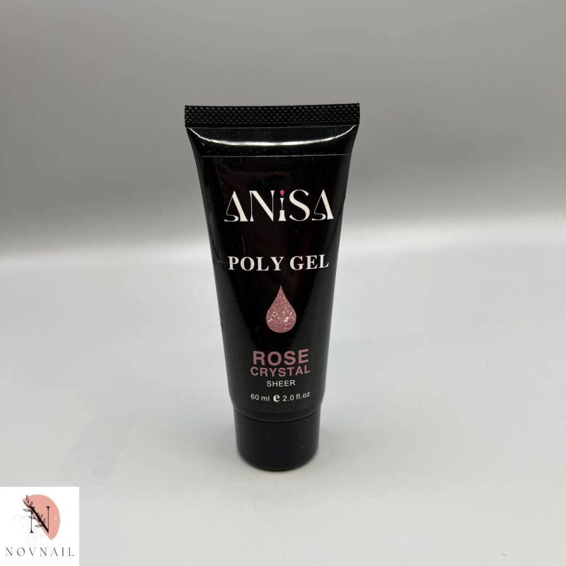پلی ژل آنیسا 60میل صورتی شاین دار ANISA - تصویر 6