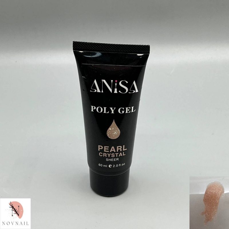 پلی ژل آنیسا 60میل طلایی شاین دار ANISA