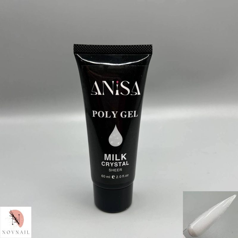 پلی ژل آنیسا 60میل شیری شاین دار ANISA - تصویر 4