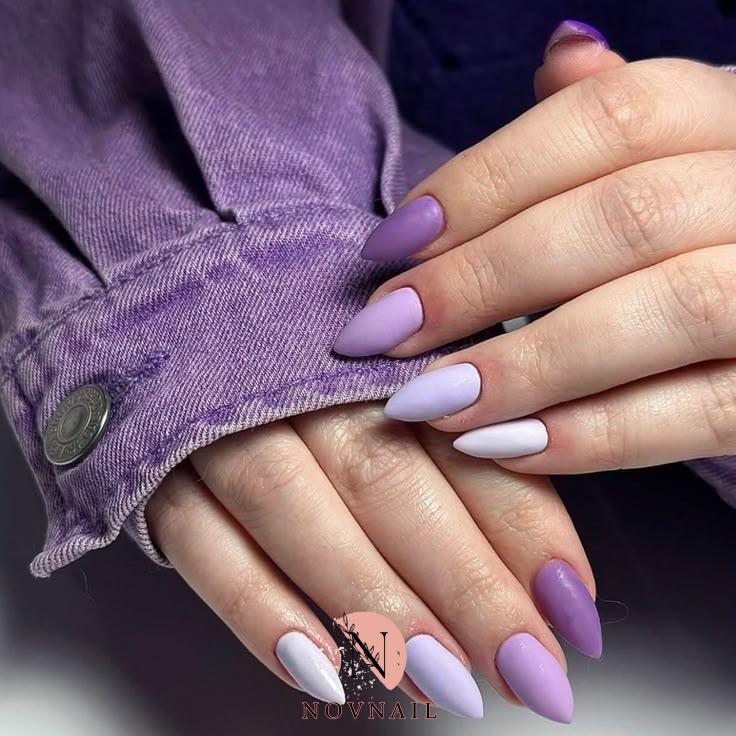 رنگ بنفش برای پوست تیره