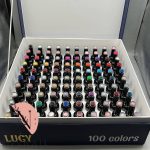 پک لاک ژل لوسی100عددیLUCY